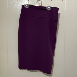 Purple skirt